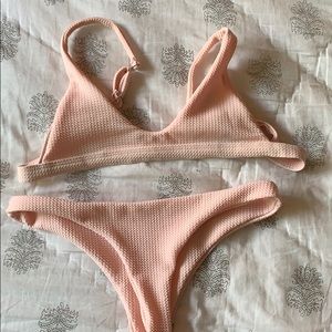Pink bikini